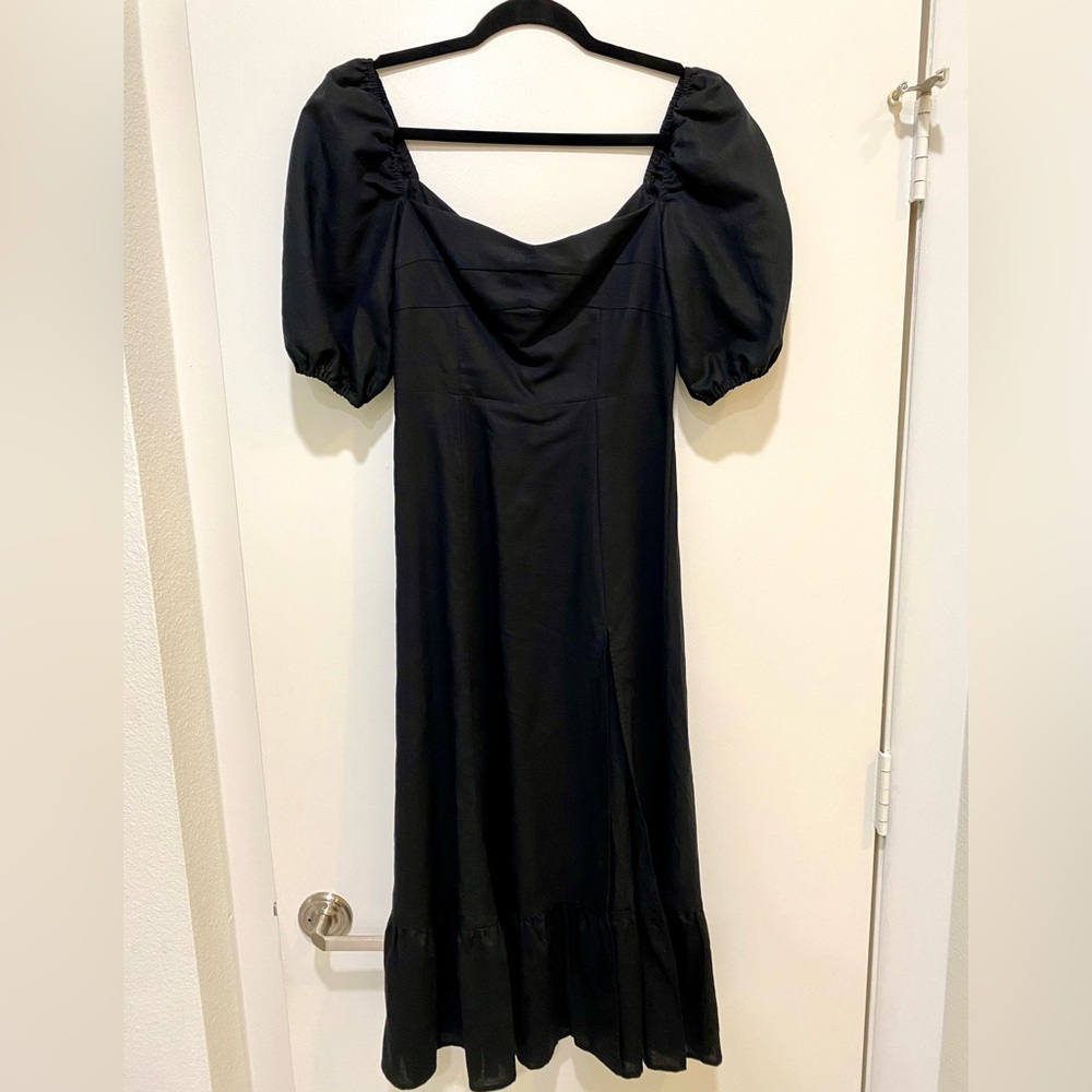 Black O.P.T. Maxi Dress
